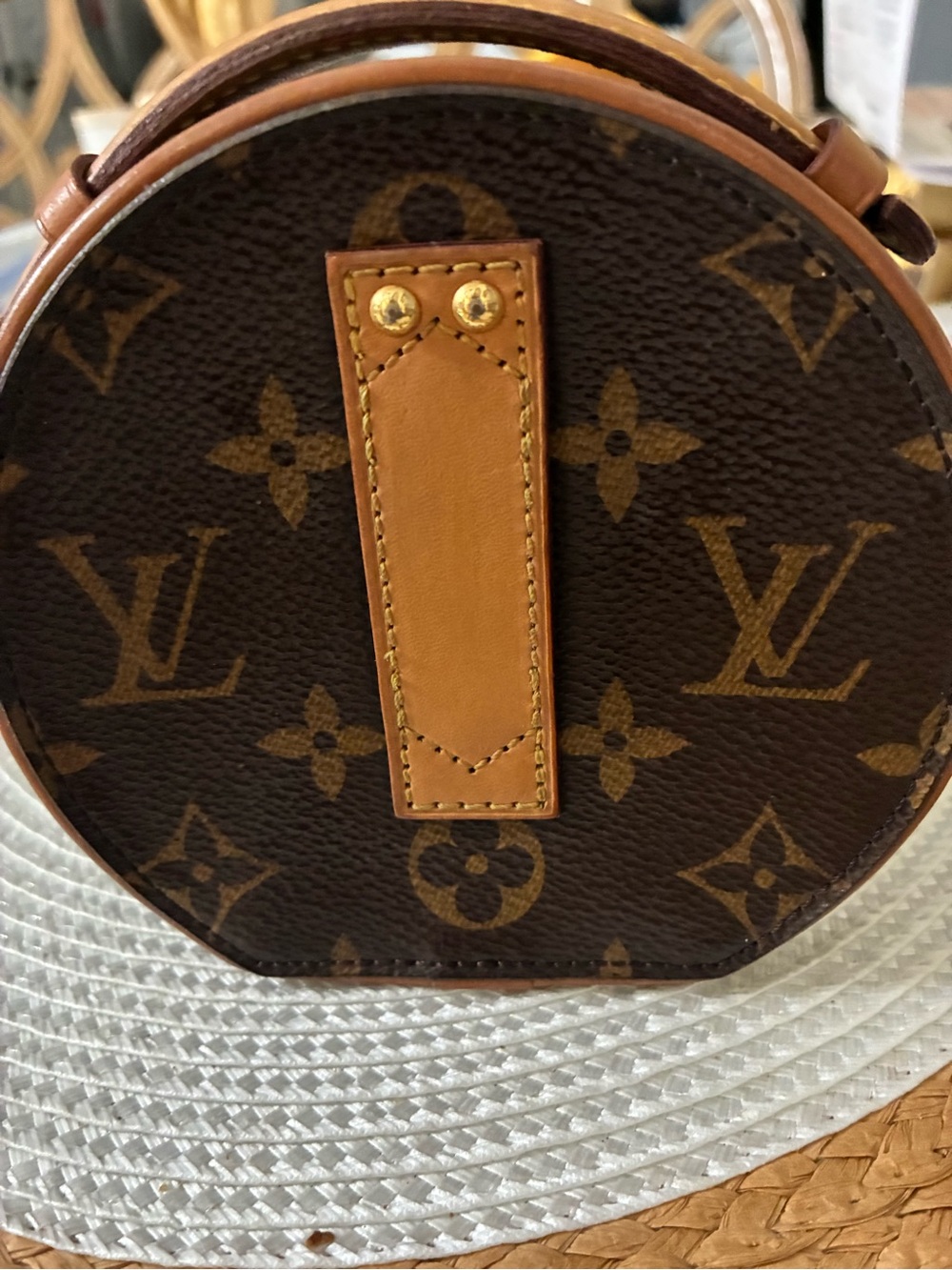 Louis Vuitton Monogram Round Mini Crossbody - Brown & Tan